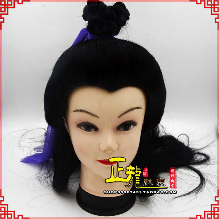 信阳小生头套董永头套古装假发青年头套