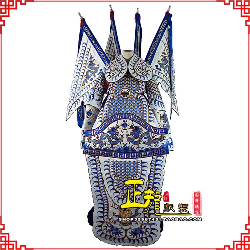 信阳武生武将大靠祥龙勾金